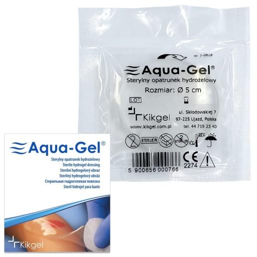 AQUA GEL HYDROGEL DRESSING Ø 5 CM