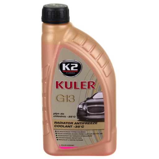K2 Kuler G13 chladiaca kvapalina 1L ružová