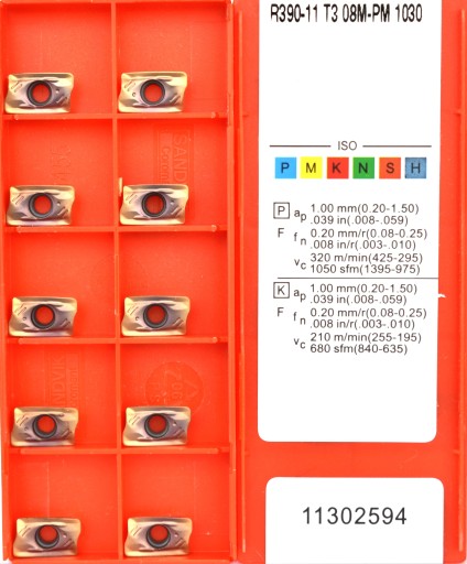 NÁHRADNÁ VLOŽKA R390-11T308M-PM SANDVIK