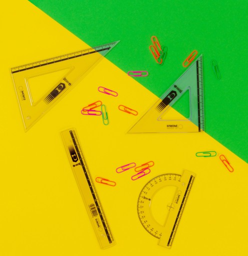 Neónové sponky na papier 28 mm MemoBe 100 ks.