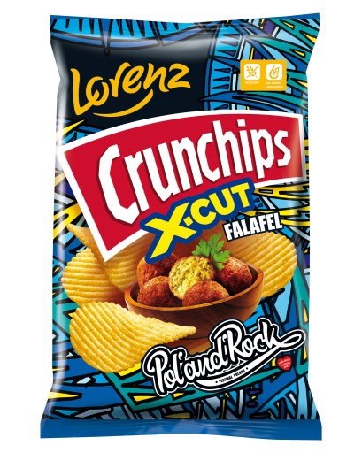 Crunchips Zemiakové lupienky s príchuťou papriky 140 g