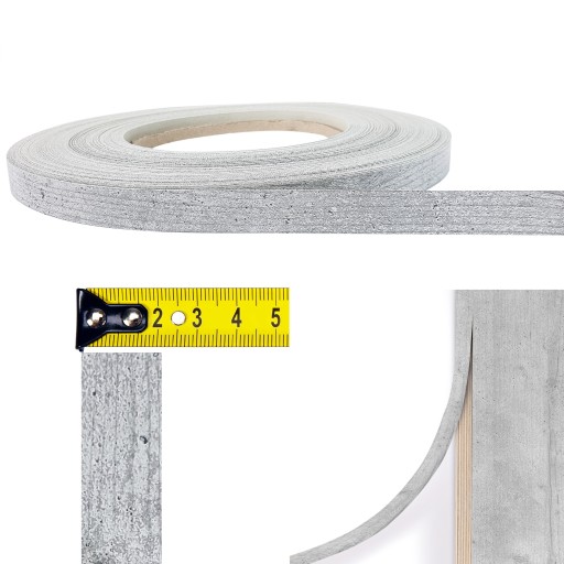 BETÓNOVÁ hrana Nábytková lepiaca páska 21mm široká DIY