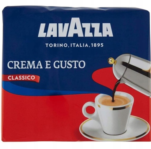 Lavazza Crema E Gusto Forte mletá káva 1x250g
