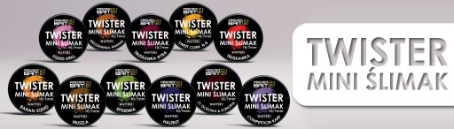 Twister Mini Slimák Feeder Návnada JAHODOVÁ RYBA