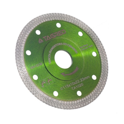 DIAMANTOVÝ DISK NA KERAMICKÝ hrnčiarsky kameň 115MM