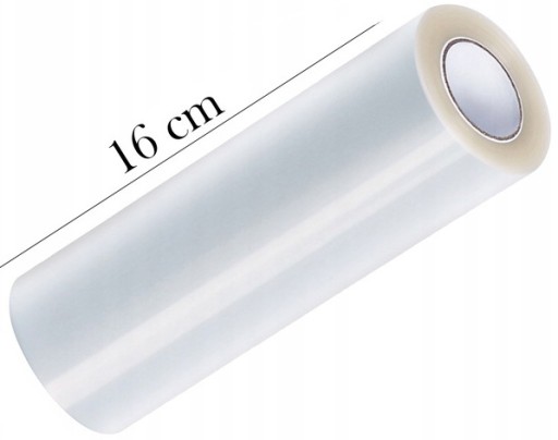 OKRAJOVÁ FÓLIA CUKRÁRNY OBAL NA TORTU NARODENINOVÁ OBAL 16cm x 10m
