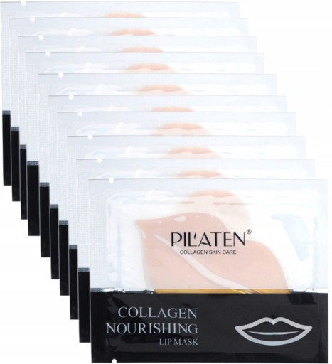 PILATEN COLLAGEN maska na pery Silver 10 ks 7g