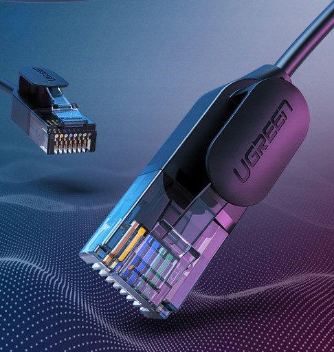 UGREEN FLEXIBILNÝ KÁBEL ETHERNET LAN RJ45 CAT 6A U/UTP 5M