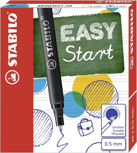 EASYoriginal PERA REFILL 0,5mm modrá 1 ks