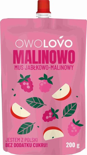 OWOLOVO Malinowo pena 200g