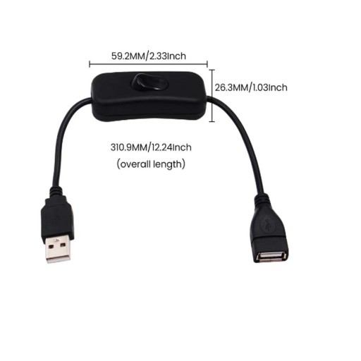 SPÍNAČ NAPÁJANIA SPÍNAČ USB VENTILÁTORKA