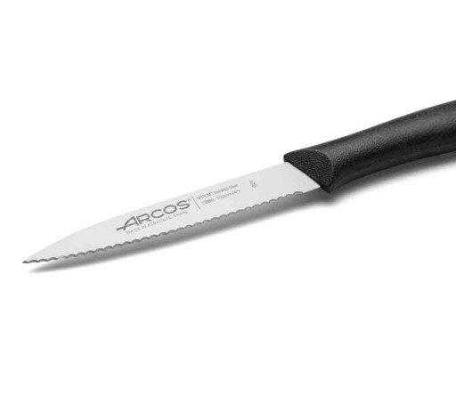 Okrajový nôž 100mm zuby čierny NOVA