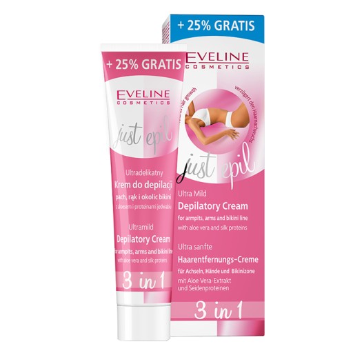 Eveline Cosmetics Just Epil 3v1 depilačný krém