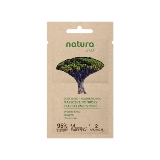 NATURA EKO MASKA PRE SIVÁ A UNAVENÁ PLEŤ 2X5ML