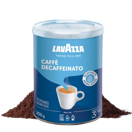 Lavazza bezkofeínová mletá káva 250 g