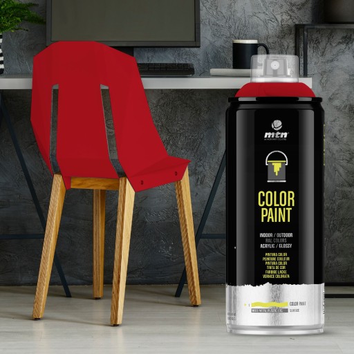 MTN MONTANA PRO ACRYLIC 400ml ČERVENÁ RAL 3000