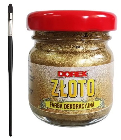 Farba na písmená ZŁOTOL na náhrobky a hroby Farbka