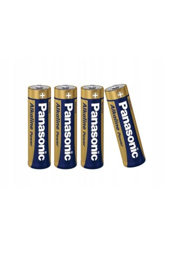 4X VÝKONNÉ ALKALICKÉ BATÉRIE PANASONIC AAA R3 PRSTY DIAĽKOVÉ OVLÁDANIE HRAČKY