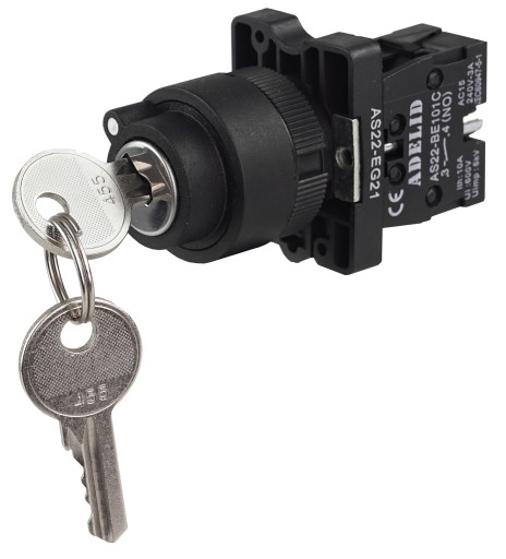 PREPÍNAČ PERO S KĽÚČOM XB2-EG21