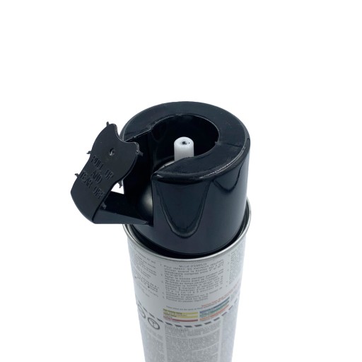 ČIERNA geodetická farba na označovacie/vyznačovacie šablóny, 500 ml