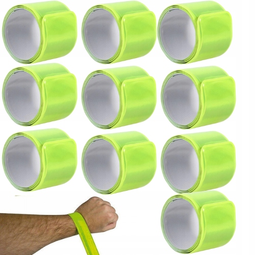 10 X REFLEXNÉ VÝSTRAŽNÉ REFLEXNÉ PÁSMO BICYKEL