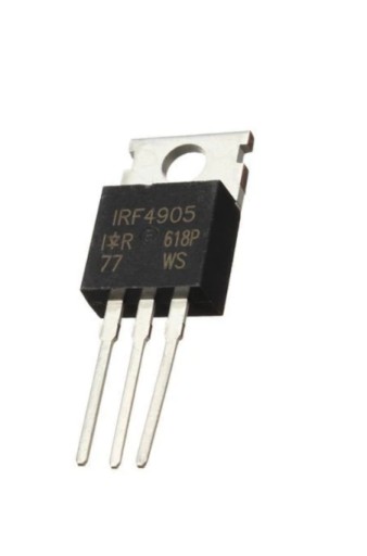 TRANSISTOR IRF4905 P-kanál MOSFET 74A 55V TO220