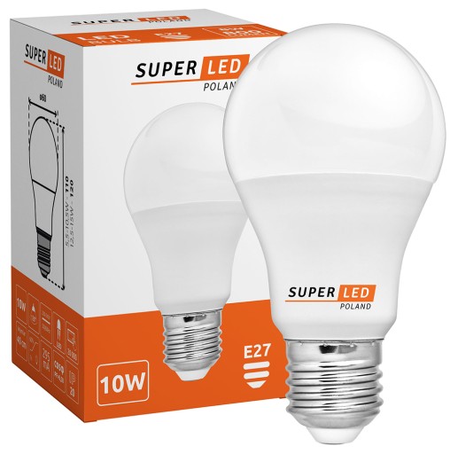 E27 LED žiarovka 10W 1050lm neutrálna biela VÝKONNÁ NEBLIKÁ