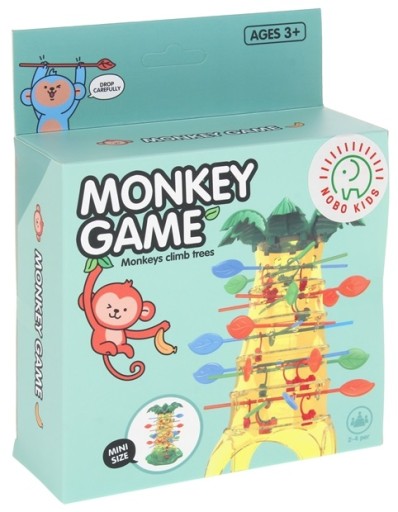 Falling Jumping Monkeys Arkádová rodinná hra