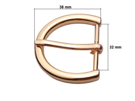Dámska pracka na opasok 32 mm 3,2 cm zlatá