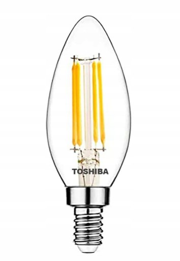 Toshiba E14 C35 LED žiarovka 4,5W 2700K DIM stmievateľná