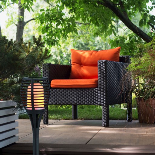LED solárne svietidlo FLAME FUEGO efekt plameňa Sparkle 0,12W IP44