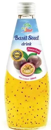 Bazalkovo-marakuja nápoj VINUT 290ml