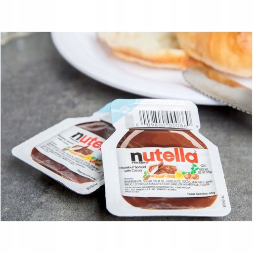 Nutella Ferrero mini čokoládový orieškový krém na natieranie na chlebíčky 15g