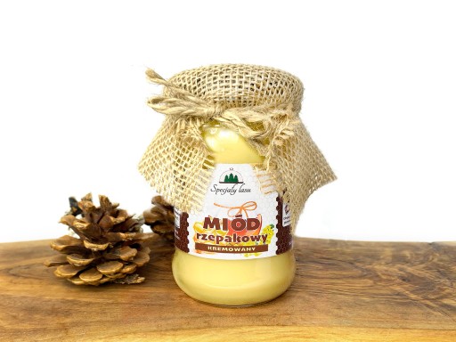 Smotanový repkový med 0,4KG POLISH NATURAL