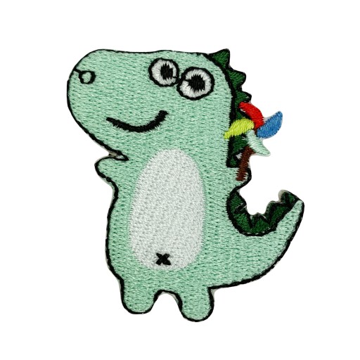 TERMO nažehľovačka Dragon Dinosaurus zelená