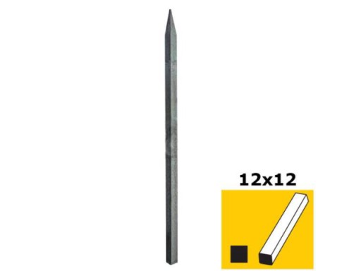 BOD BALLASSH KOVANÁ OCEL H350, N12x12MM