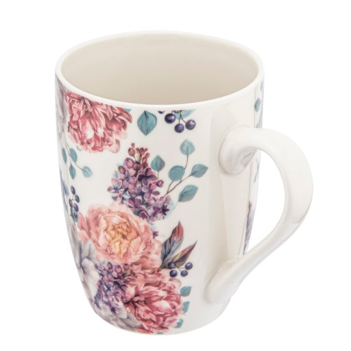 Hrnček na kávu + podložka pod hrnček Altom Design Lilac Bez 320 ml