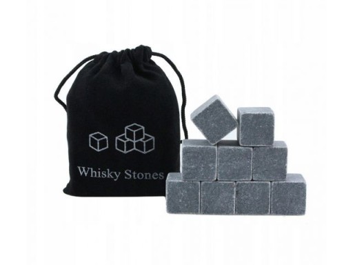 ICE STONES WHISKEY kocky Drevené balenie 12 kusov Whisky SET