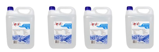 Popis demineralizovaná voda 5 l