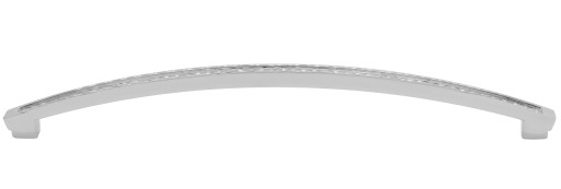 Nábytková úchytka s chrómovými kryštálmi, rozteč 160 mm - UKS009 AMIX