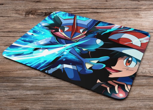 PODLOŽKA POD MYŠ POKEMON ASCH FROGADIER