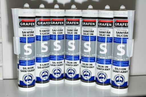 Grafénový sanitárny silikón, bezfarebný, Mold Stop