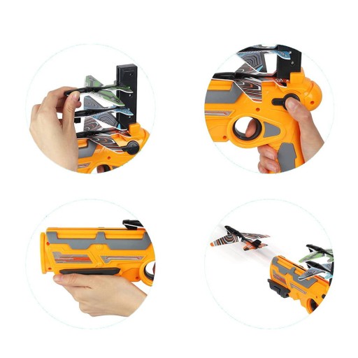 Odpaľovacia zbraň + 4 LAUNCHER lietadlá