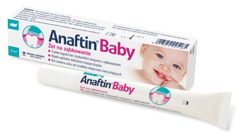Anaftin Baby gél na úľavu od bolesti na prerezávanie zúbkov 10 ml