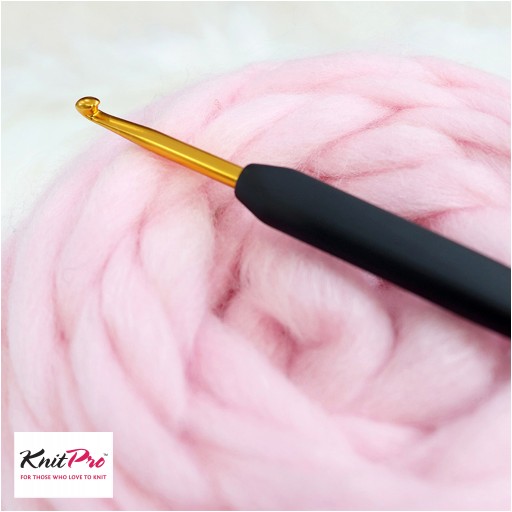 hliníkový háčik na háčkovanie 2,00 mm KNITPRO zlatý hrot