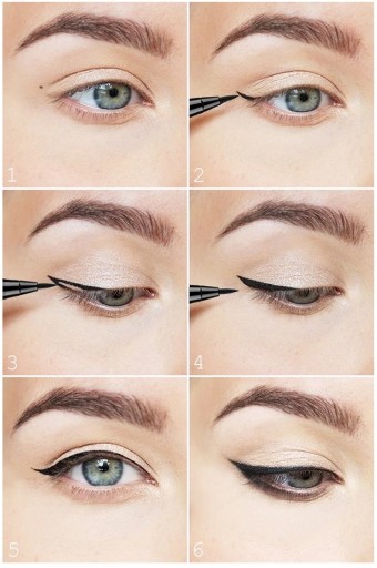 EYELINER pero zelené H4