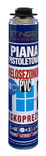 STINGER VIAC SEZÓNNA PIŠTOĽ MONTÁŽNA PENA 750ml