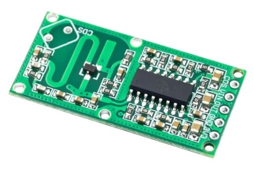 394 RCWL-0506 mikrovlnný Dopplerov radar Arduino