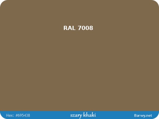 RAL 7008 AKRYLOVÝ LAK SPREJ kaki sivý MATNÝ VOJENSKÁ armáda 1233