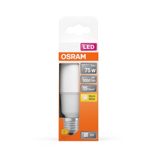 LED žiarovka 9W=75W E27 Osram 1050lm 2700K teplá